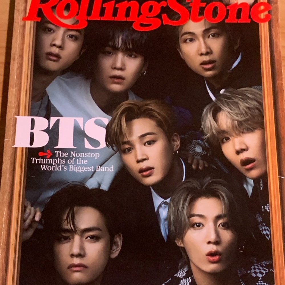 BTS Magazine Rolling Stone